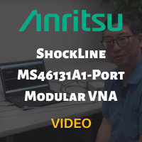 Anritsu - Introducing the ShockLine MS46131A 1-Port Modular VNA