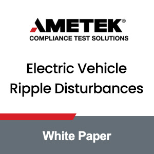 Electric Vehicle Ripple Disturbances