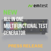 Intuitive, Customized Transient Testing in New, All-in-one Multifunctional Test Generator from EM Test