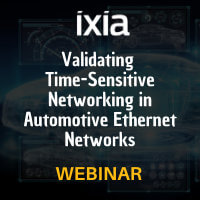 Ixia - Validating Time Sensitive Networking in Automotive Ethernet Networks